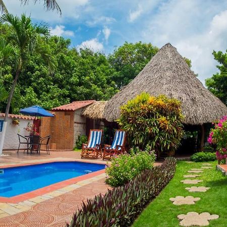 ホテル Portoazul Casa De Playa プエルト・コロンビア エクステリア 写真