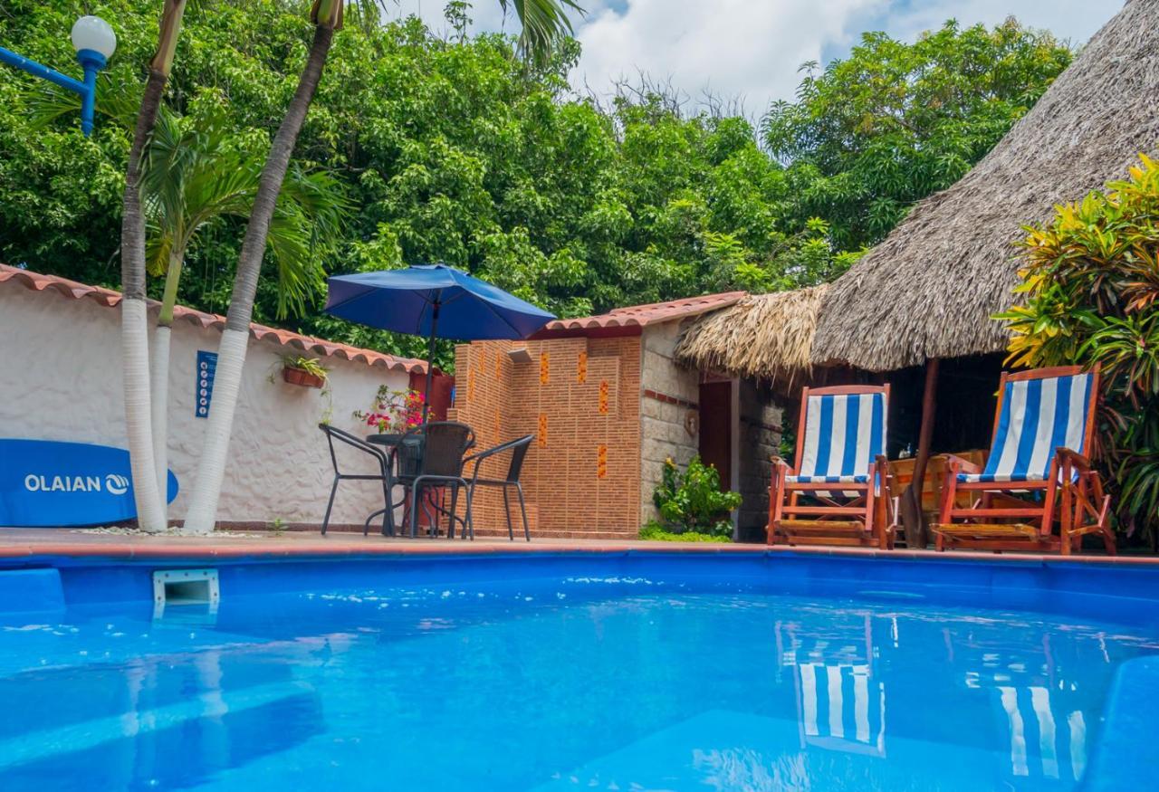 ホテル Portoazul Casa De Playa プエルト・コロンビア エクステリア 写真