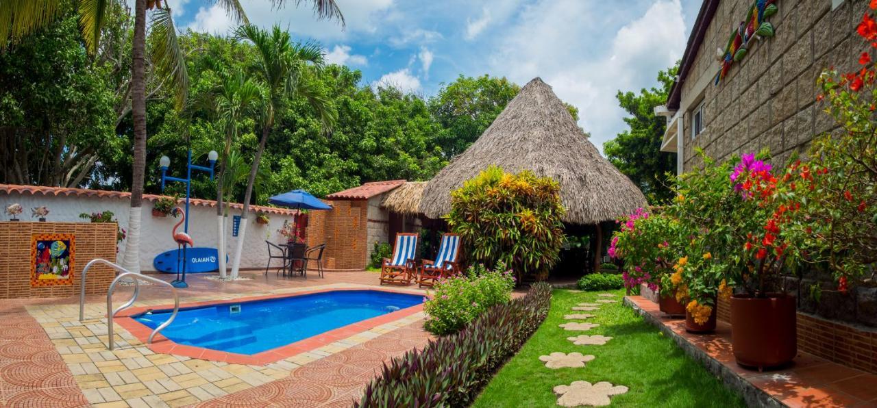 ホテル Portoazul Casa De Playa プエルト・コロンビア エクステリア 写真