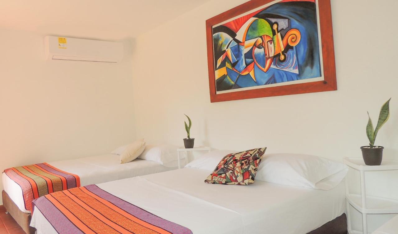 ホテル Portoazul Casa De Playa プエルト・コロンビア エクステリア 写真